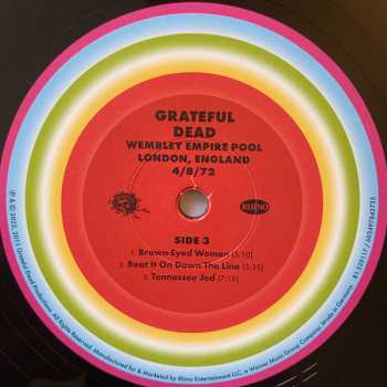 5LP/Box Set The Grateful Dead: Wembley Empire Pool, London, England 4/8/72 LTD