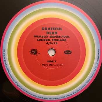 5LP/Box Set The Grateful Dead: Wembley Empire Pool, London, England 4/8/72 LTD