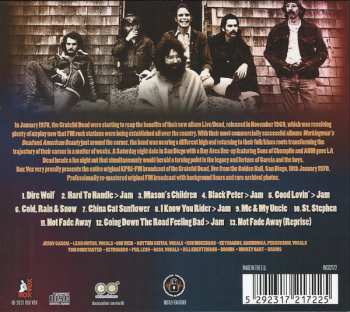 CD The Grateful Dead: Live In San Diego 1970