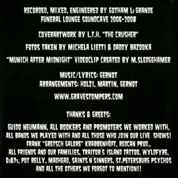 CD Grave Stompers: Spooked, Cursed And Haunted