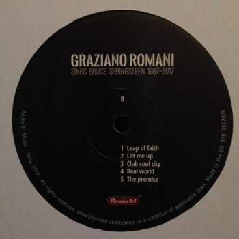 LP Graziano Romani: Sings Bruce Springsteen 1987-2017