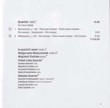 CD Grażyna Bacewicz: The Two Piano Quintets ∙ Quartet For Four Violins ∙ Quartet For Four Cellos