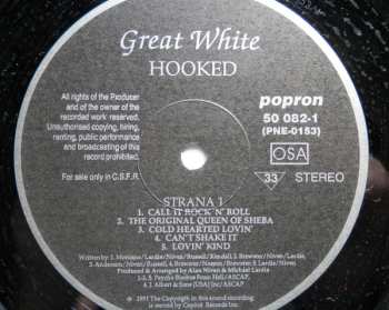 LP Great White: Hooked