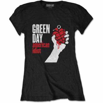 Merch Green Day: Women's T-shirt American Idiot 