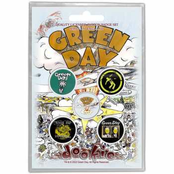 Merch Green Day: Set of Buttons Dookie