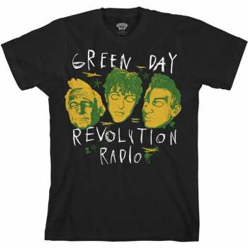 Merch Green Day: T-shirt Scribble Mask