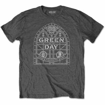 Merch Green Day: T-shirt Stained Glass Arch 