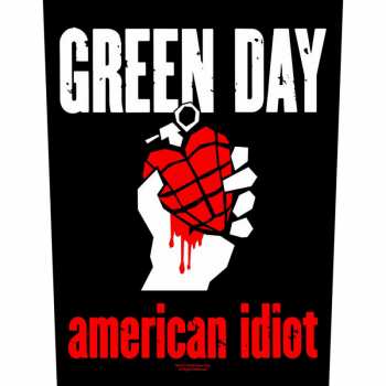 Merch Green Day: Back patch American Idiot