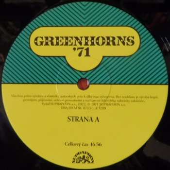 LP Greenhorns: Greenhorns '71