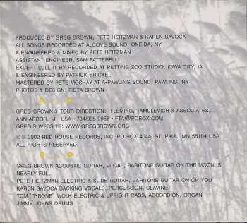 CD Greg Brown: Milk Of The Moon