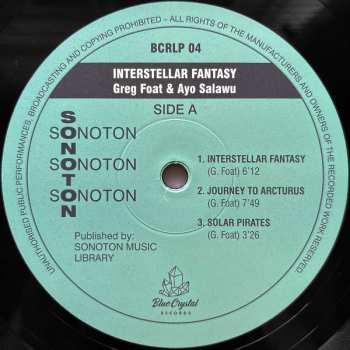 LP Greg Foat: Interstellar Fantasy
