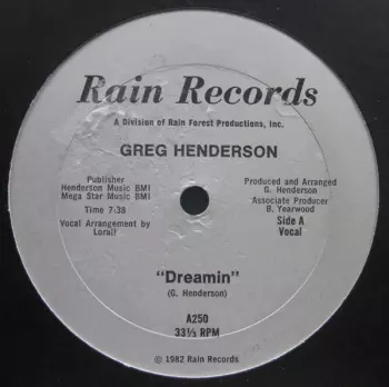Greg Henderson: Dreamin