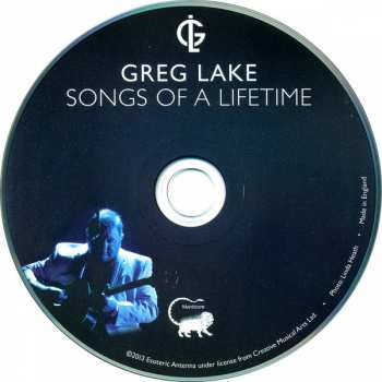 CD Greg Lake: Songs Of A Lifetime