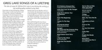 CD Greg Lake: Songs Of A Lifetime