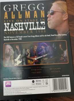 DVD Gregg Allman: Live On Stage In Nashville 1988