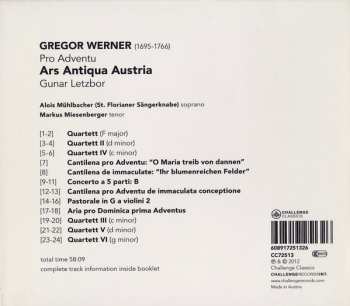 CD Ars Antiqua Austria: Pro Adventu