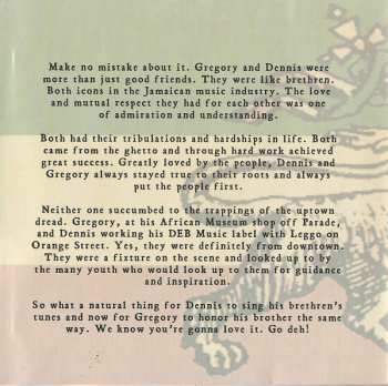 CD Gregory Isaacs: Sings Dennis Brown