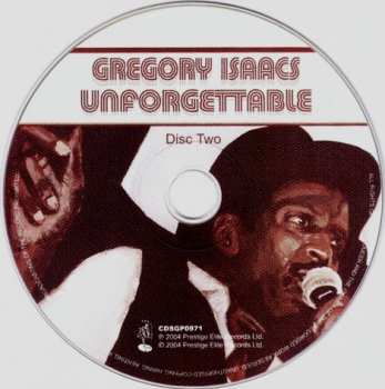CD Gregory Isaacs: Unforgettable