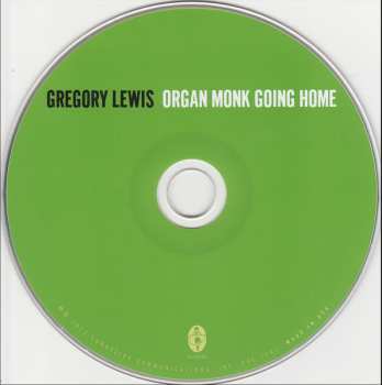 CD Greg Lewis: Organ Monk Going Home