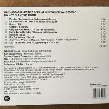 CD Ken Vandermark: Do Not Slam The Door!