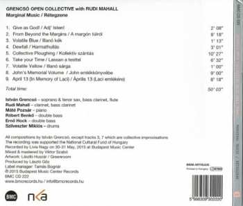 CD Rudi Mahall: Marginal Music = Rétegzene