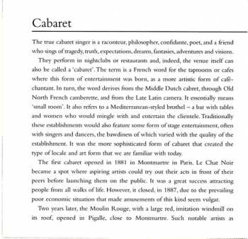 CD Edith Piaf:  Cabaret [The Great Chanteuses Of The Inter-War Years]