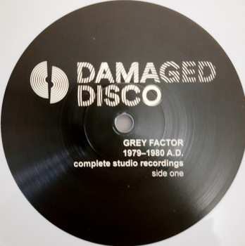 LP Grey Factor: 1979-1980 A.D. (Complete Studio Recordings) CLR | LTD