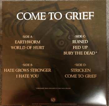 2LP Grief: Come To Grief LTD | CLR