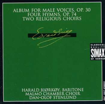 Album Grieg / Bjorkoy / Malmo Chamber Choir / Stenlund: Album For Male Voices