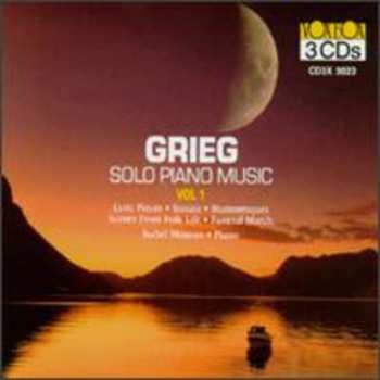 3CD Edvard Grieg: Solo Piano Music Vol. 1