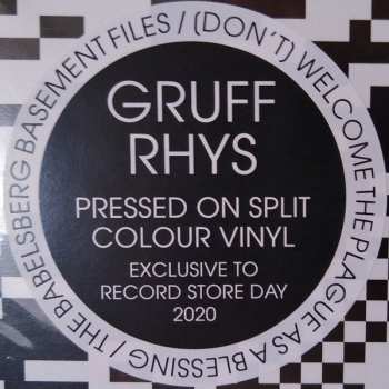 LP Gruff Rhys: (Don't) Welcome The Plague As A Blessing / The Babelsberg Basement Files CLR | LTD