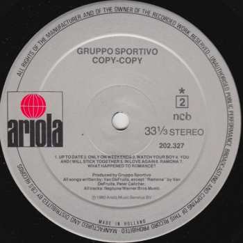 LP Gruppo Sportivo: Copy Copy