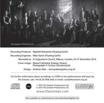 CD The Sixteen: Conductus Funebris / Litaniae De Providentia Divina / Missa Rorate Caeli
