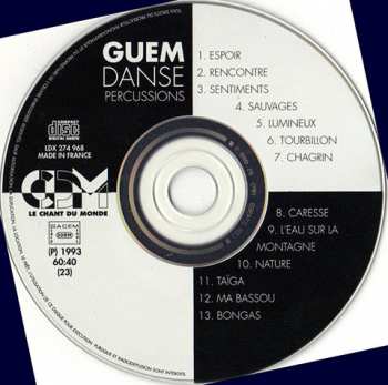 CD Guem: Danse / Percussions