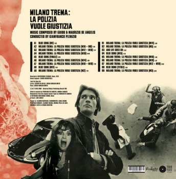 LP Guido And Maurizio De Angelis: Milano Trema: La Polizia Vuole Giustizia CLR | LTD