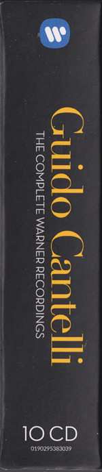 10CD/Box Set Guido Cantelli: The Complete Warner Recordings