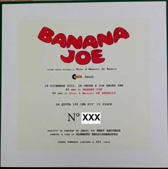 LP Guido And Maurizio De Angelis: Banana Joe LTD | CLR