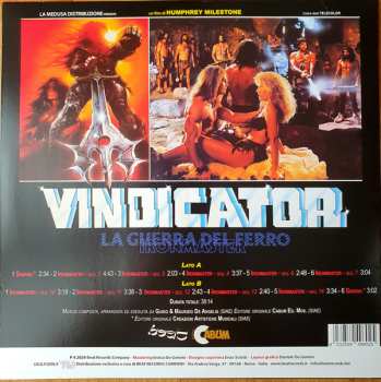 LP Guido And Maurizio De Angelis: Ironmaster La Guerra Del Ferro (Original Motion Picture Soundtrack)  CLR