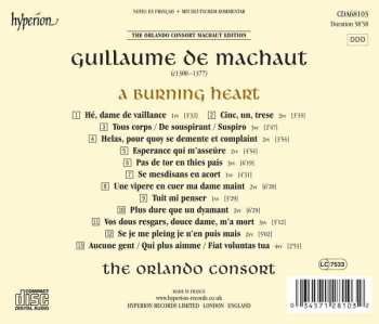 CD Guillaume de Machaut: A Burning Heart