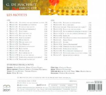 2CD Guillaume de Machaut: Les Motets