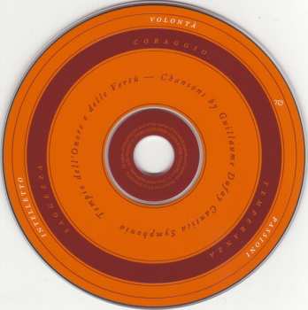 CD Guillaume Dufay: Tempio Dell'Onore E Delle Vertù. Chansons By Guillaume Dufay