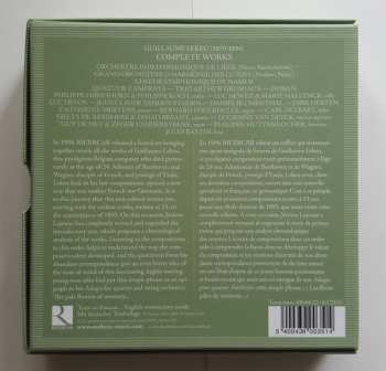 8CD/Box Set Guillaume Lekeu: Les Fleurs Pâles Du Souvenir... Complete Works