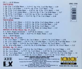 3CD Frédéric Chopin: Guiomar Novaes Plays Chopin