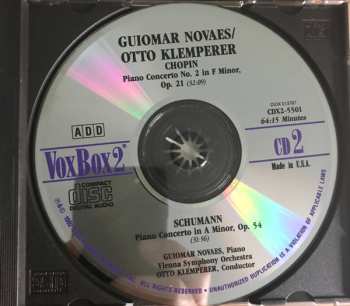 2CD Otto Klemperer: Beethoven, Chopin & Schumann Piano Concerto Encores