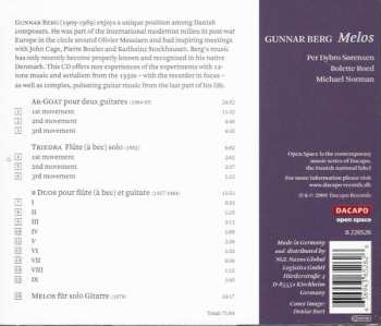 CD Gunnar Berg: Melos