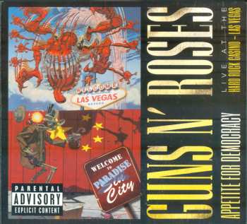 2CD/Box Set/Blu-ray Guns N' Roses: Appetite For Democracy: Live At The Hard Rock Casino-Las Vegas LTD