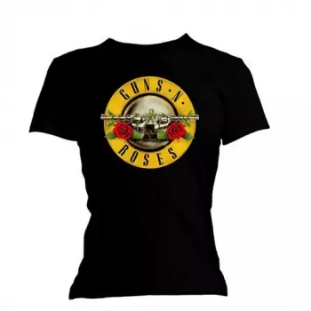 Women's T-shirt Classic Bullet Logo Guns N' Roses 