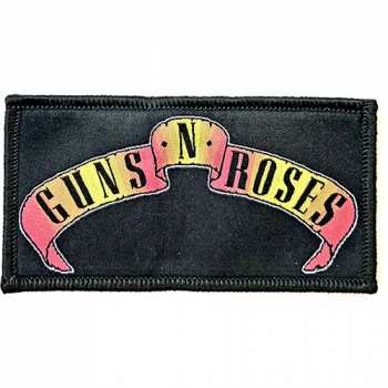 Merch Guns N' Roses: Patch Scroll Logo Guns N' Roses