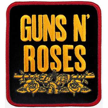 Merch Guns N' Roses: Patch Stacked Black