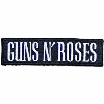 Merch Guns N' Roses: Patch Text Logo Guns N' Roses